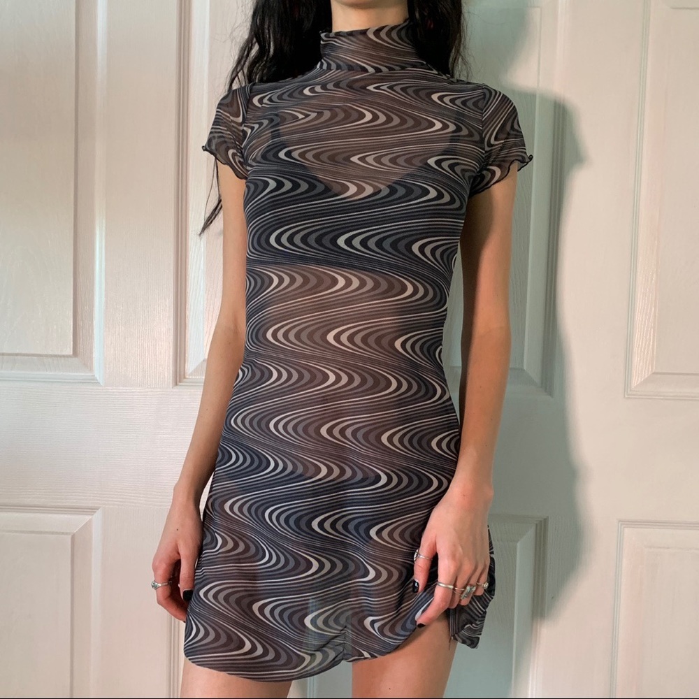 DK mesh dress 🦓